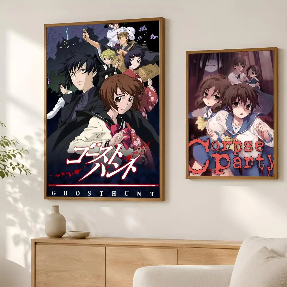 Corpse Party Game Poster – Self-Stick HD Waterproof Wall Art Wall Art Poster Axl