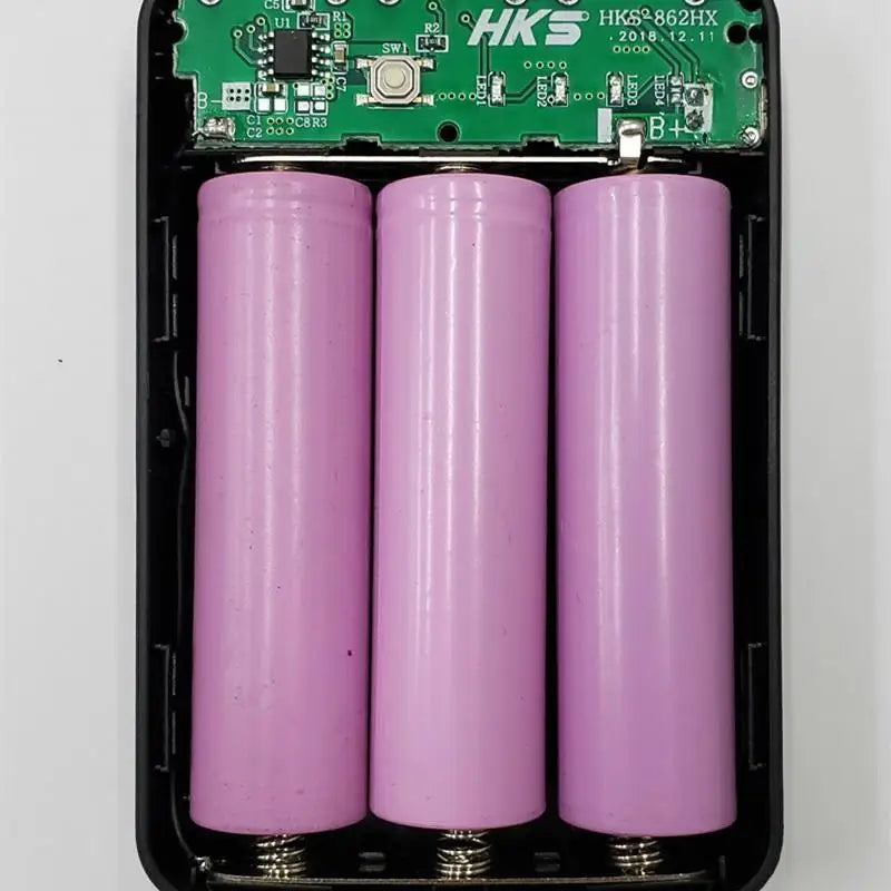 DIY 3×18650 Power Bank Case – 3 USB Ports, No-Weld Design Power Bank Case Axl