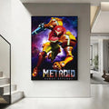 Metroid Prime HD Poster – Waterproof Sticky Wall Art Decor Wall Art Poster Axl White5 50X70cmNoframe