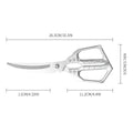 Multifunctional Kitchen Scissors – Bone, Fish Scraper & More Kitchen Scissors Axl 1pcs
