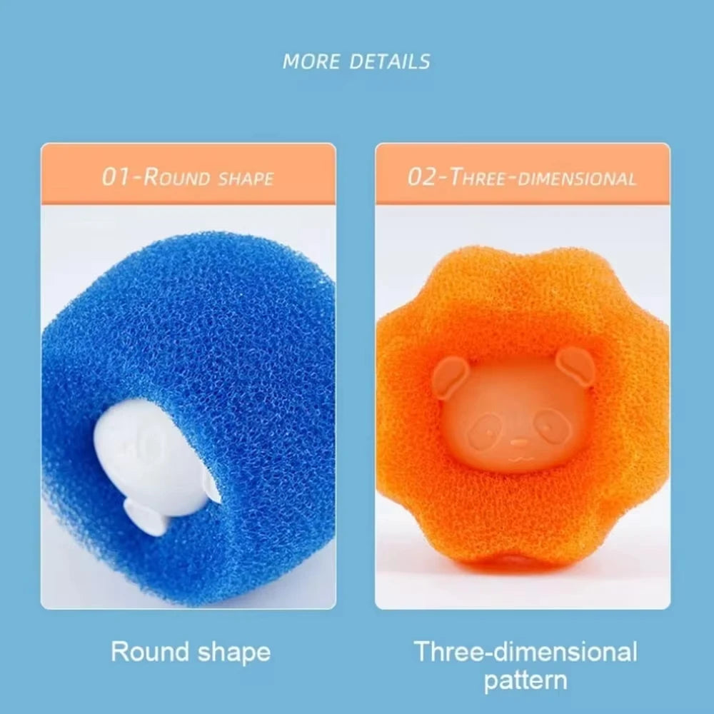 Reusable Pet Hair Remover Balls for Washer & Dryer – 5 Pack Pet Hair Remover Axl