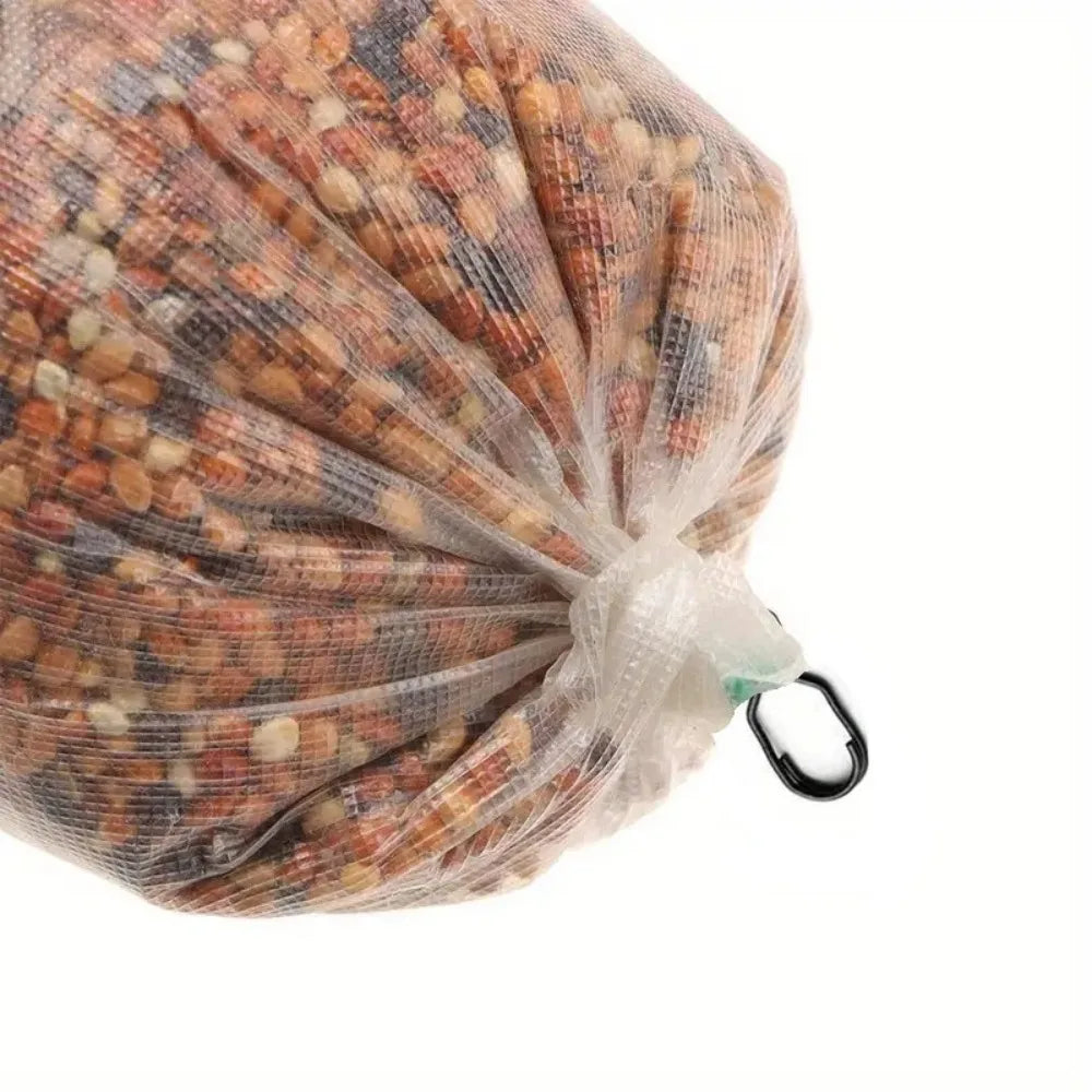 30pcs Metal PVA Bag Clips – Gourd-Shaped Carp Fishing Connectors Carp Rig Clips Axl