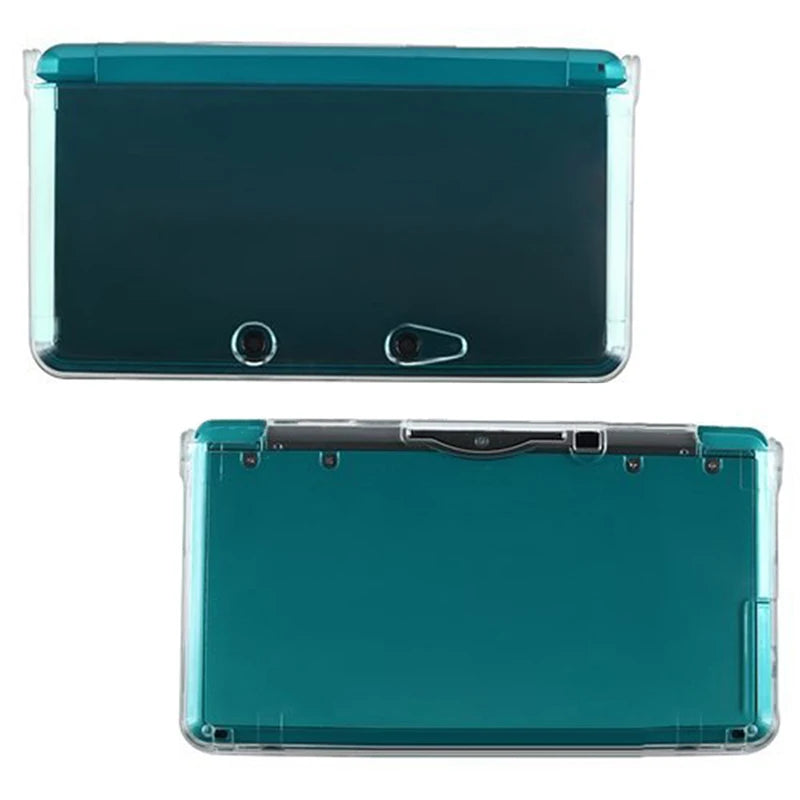 Clear Case & Screen Protector for 2DS 3DS 3DS XL New 3DS Console Protective Case Axl