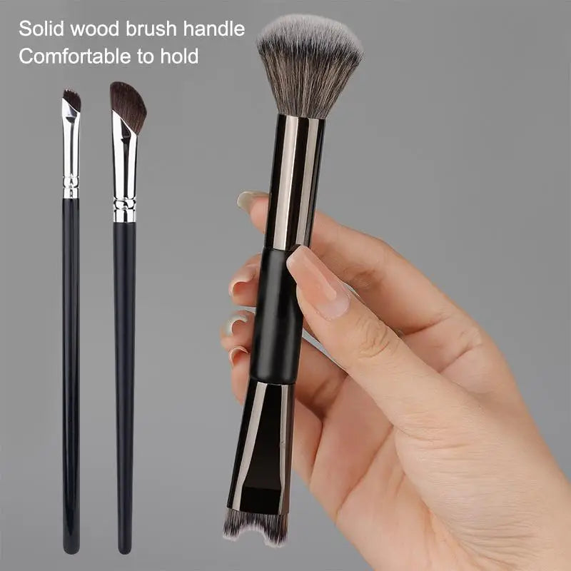 U-Shaped Dual Head Nose Contour Brush Set | Sculpting Tool Makeup Brush Set Axl