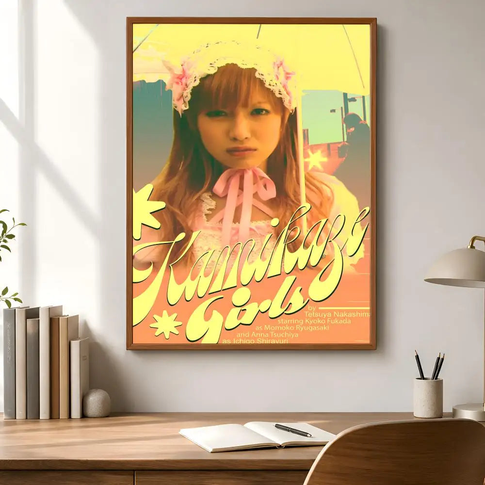 Kamikaze Girls Movie Poster Waterproof PVC Wall Sticker Wall Sticker Poster Axl