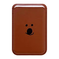 Dog Cartoon Magnetic Wallet Case iPhone 14 & 15 – Card Holder Wallet Phone Case Axl A7