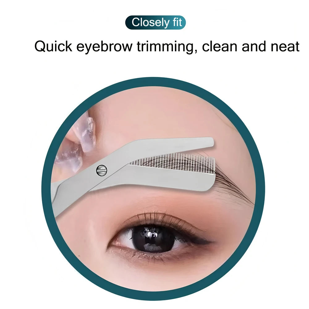 Eyebrow Trimmer Scissors & Shaver – Precision Grooming Tool Eyebrow Grooming Tool Axl