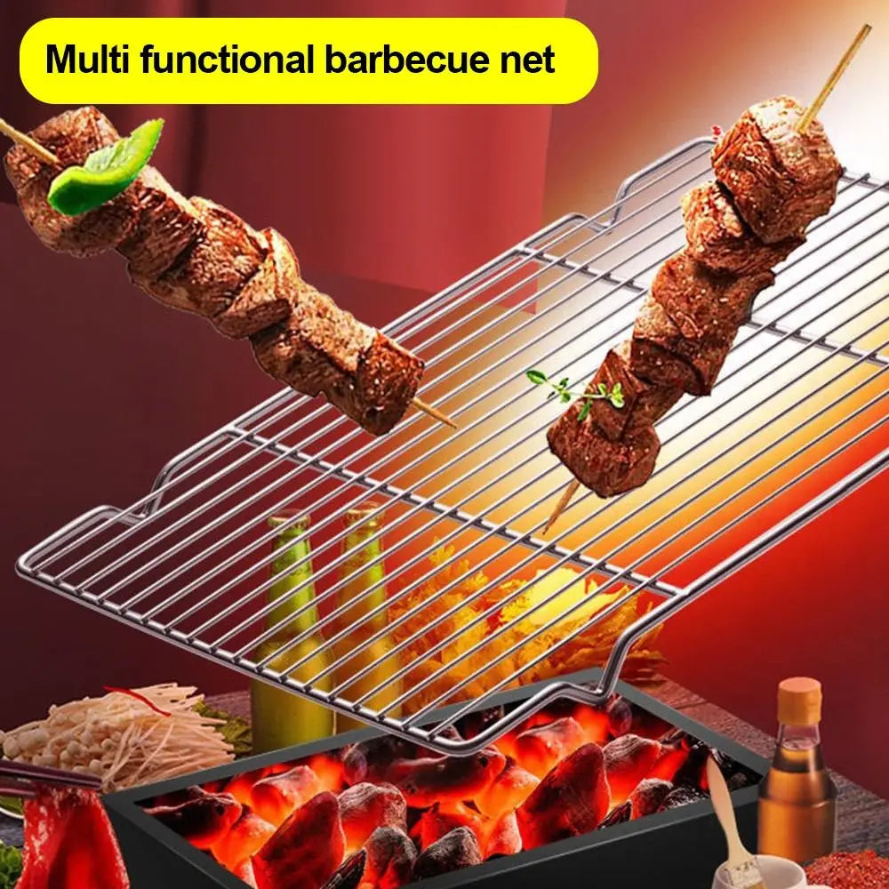 Stainless Steel BBQ Grill Rack – Non-Stick Cooling & Baking Tray Cooling & Grill Rack Axl