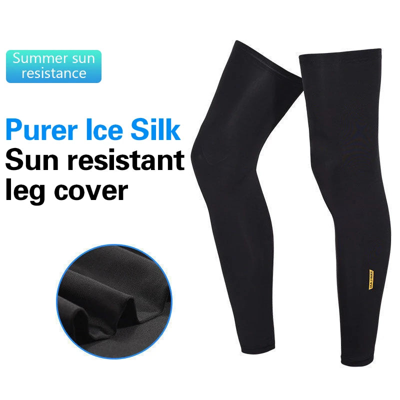 2-Pack Full Leg Compression Sleeves – Men & Women, One Size Compression Leg Sleeves Axl