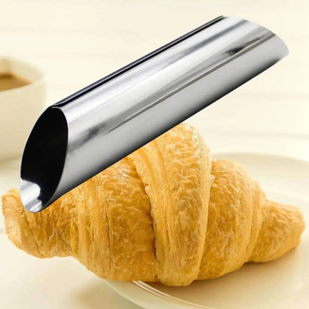 Stainless Steel Croissant Cone Tube Baking Molds | Cannoli Forms Pastry Baking Mold Axl