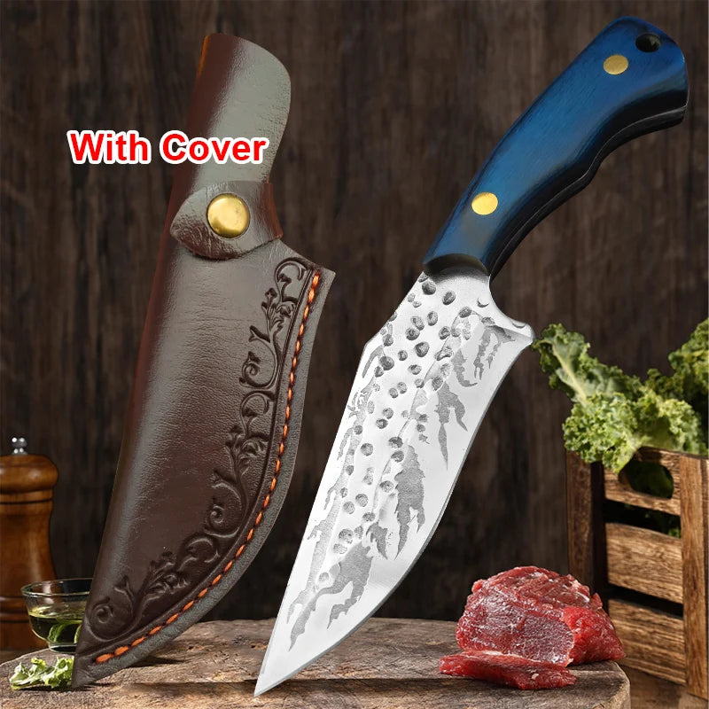 InLeung Hand Forged Stainless Steel Utility Chef Knife Utility Chef Knife Axl