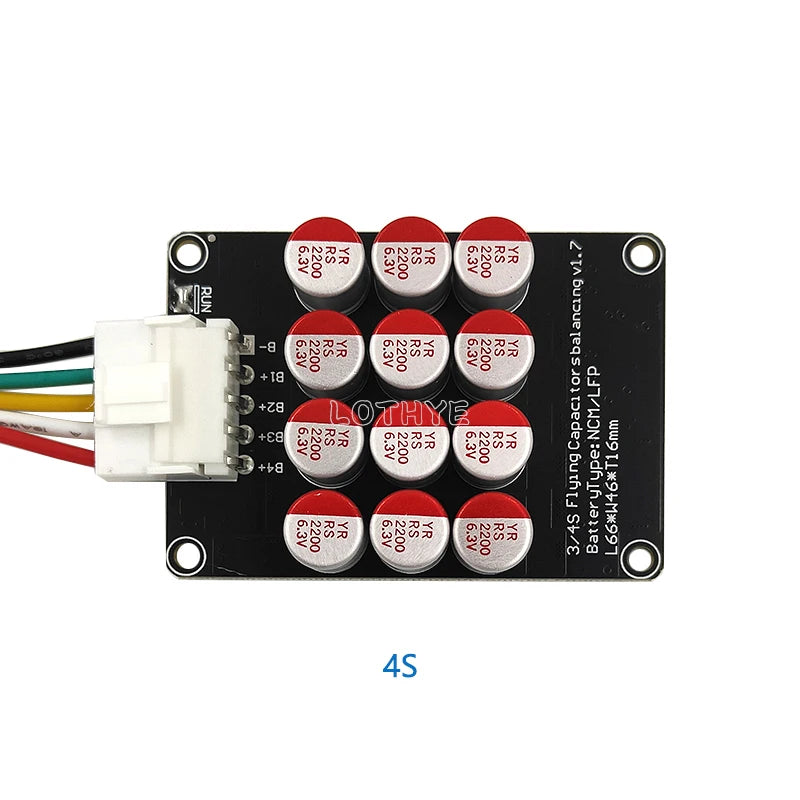 5A Active Battery Equalizer Balancer Board 3S 4S 6S 8S BMS Battery Balancer Board Axl 4S