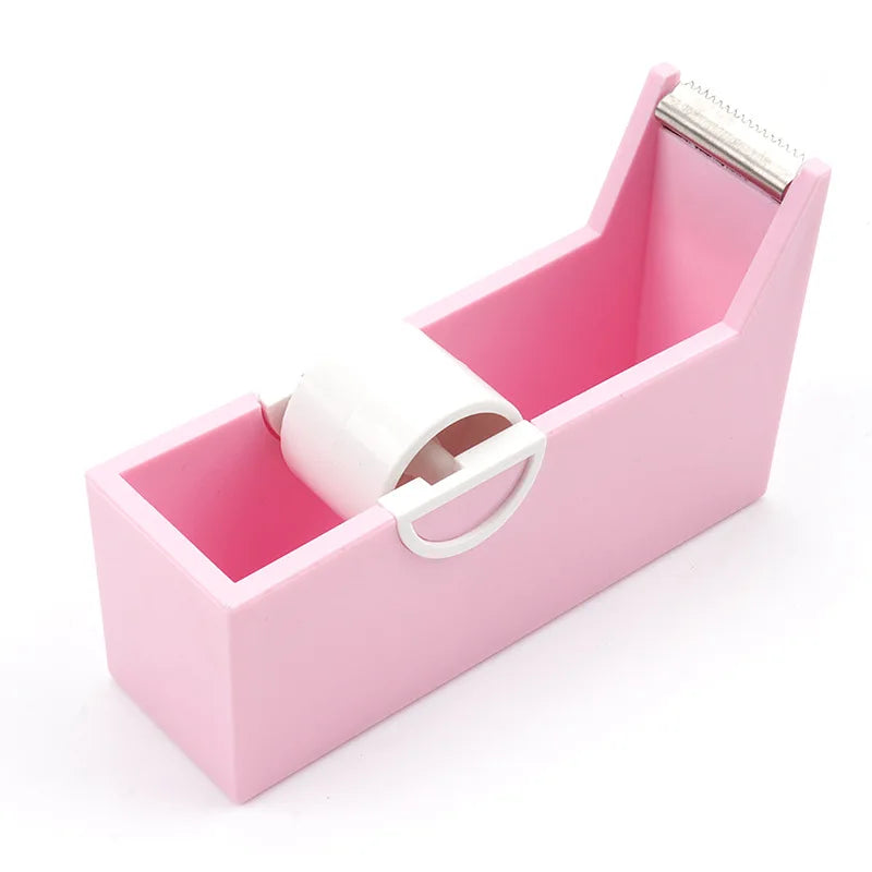 Adhesive Tape Dispenser Roller – DIY Packing & Sealing Cutter Tape Dispenser Axl pink