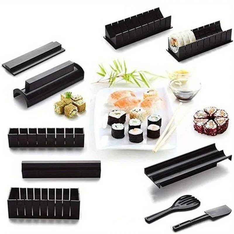 Sushi Making Kit – DIY Sushi Mould & Rice Roll Tool for Beginners Sushi Making Kit Axl