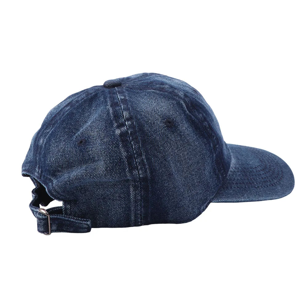 Adjustable Denim Baseball Cap | Korean Snapback Sun Hat Snapback Baseball Cap Axl