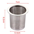Stainless Steel Loose Tea Infuser & Strainer – Fine Mesh Tea Infuser Strainer Axl As picture