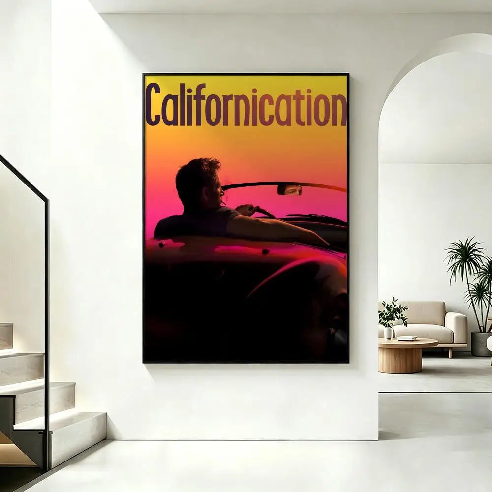 Californication TV Show Poster – HD Waterproof Wall Art Decor Wall Art Poster Axl