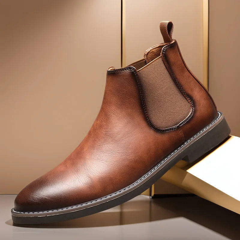 Men's Chelsea Boots – British Style Slip-On Ankle Boots Men's Chelsea Boots Axl