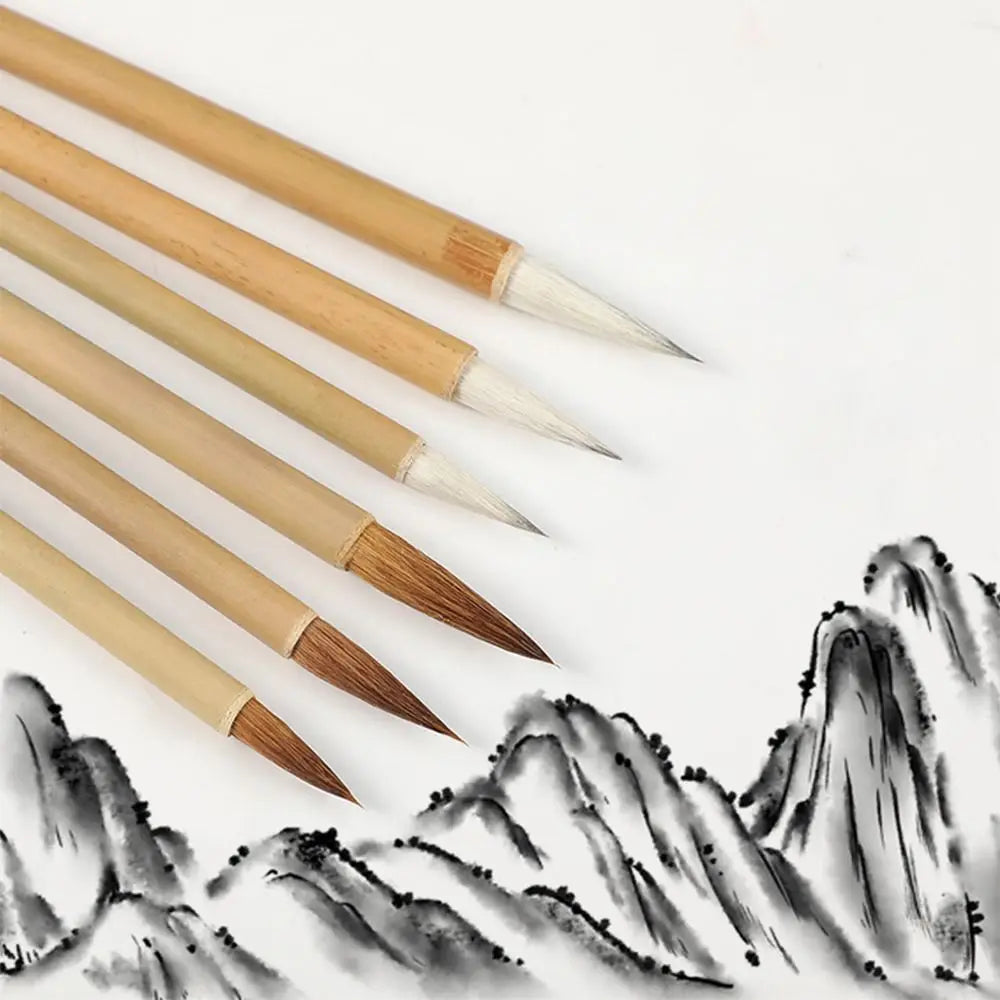 Chinese Calligraphy Brush – Bamboo & Wolf Hair Art Brush Calligraphy Art Brush Axl