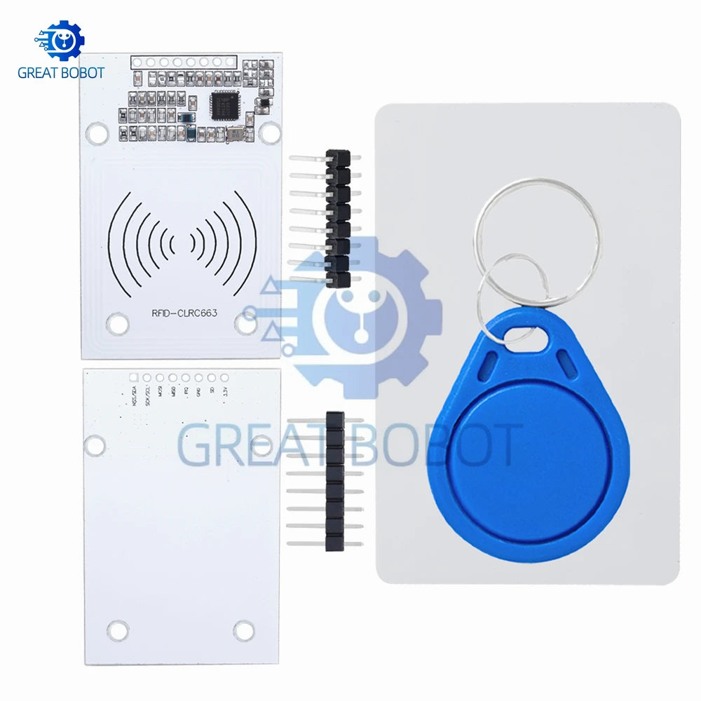 CLRC663 NFC RFID Development Board – Full Protocol IC Card Module RFID NFC Module Axl