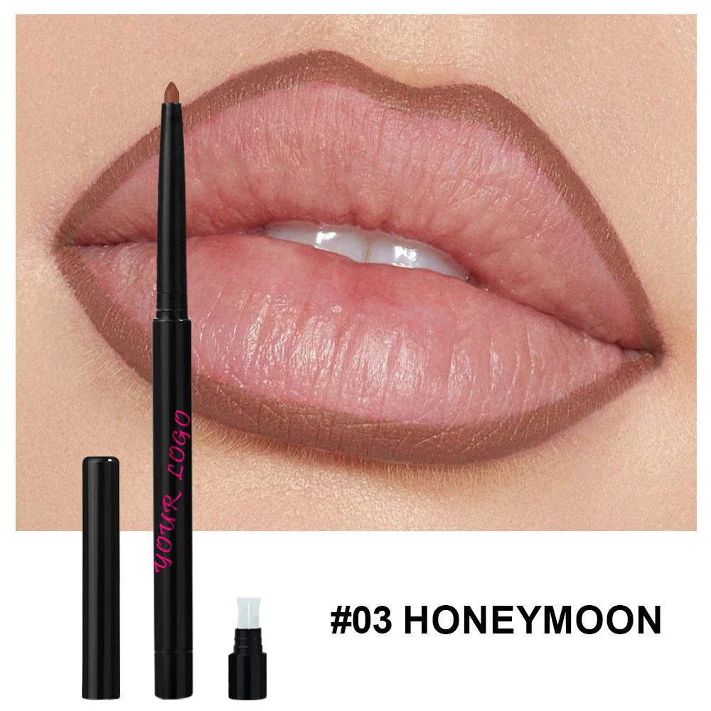 Waterproof Matte Lip Liner Pencil – Vegan, Long-Lasting