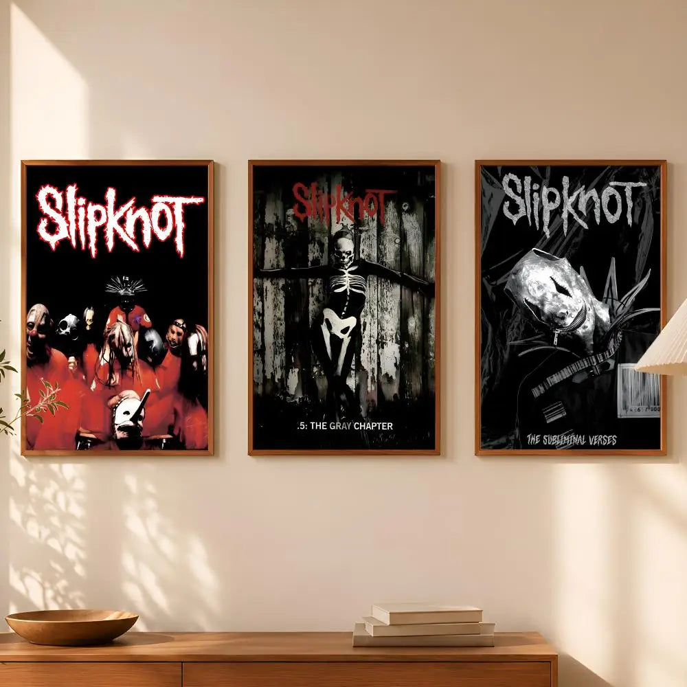 Slipknot HD PVC Self-Stick Wall Art Poster – Waterproof Decor Wall Art Poster Axl