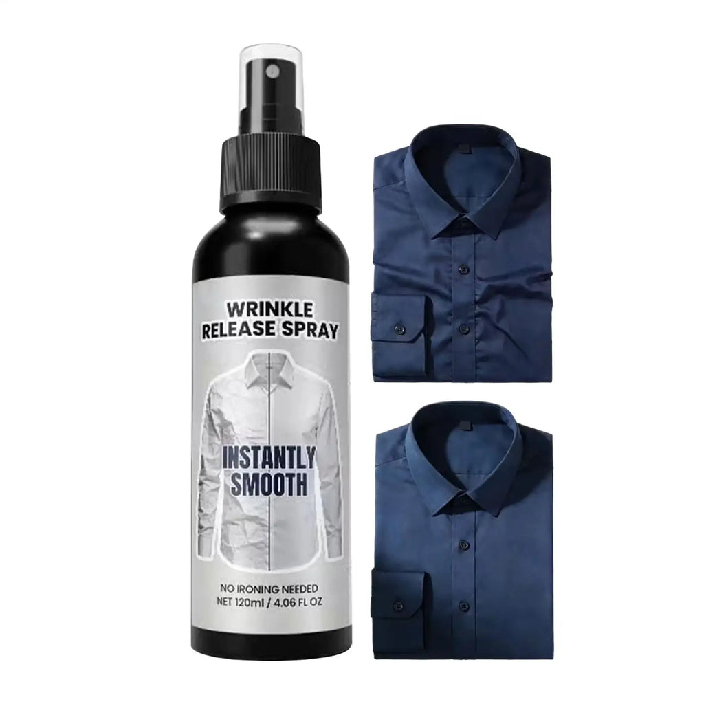 120ml Wrinkle Release Fabric Spray – No-Iron Clothes Smoother Fabric Smoothing Spray Axl