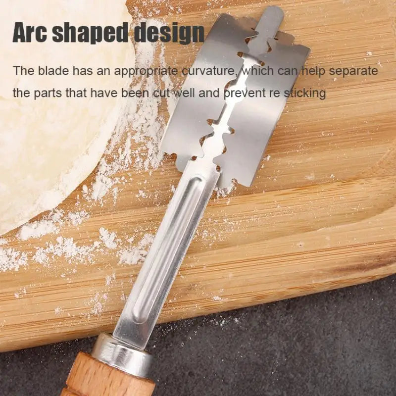 5-Blade Bread Scoring Knife – Stainless Steel & Beechwood Bread Scoring Knife Axl