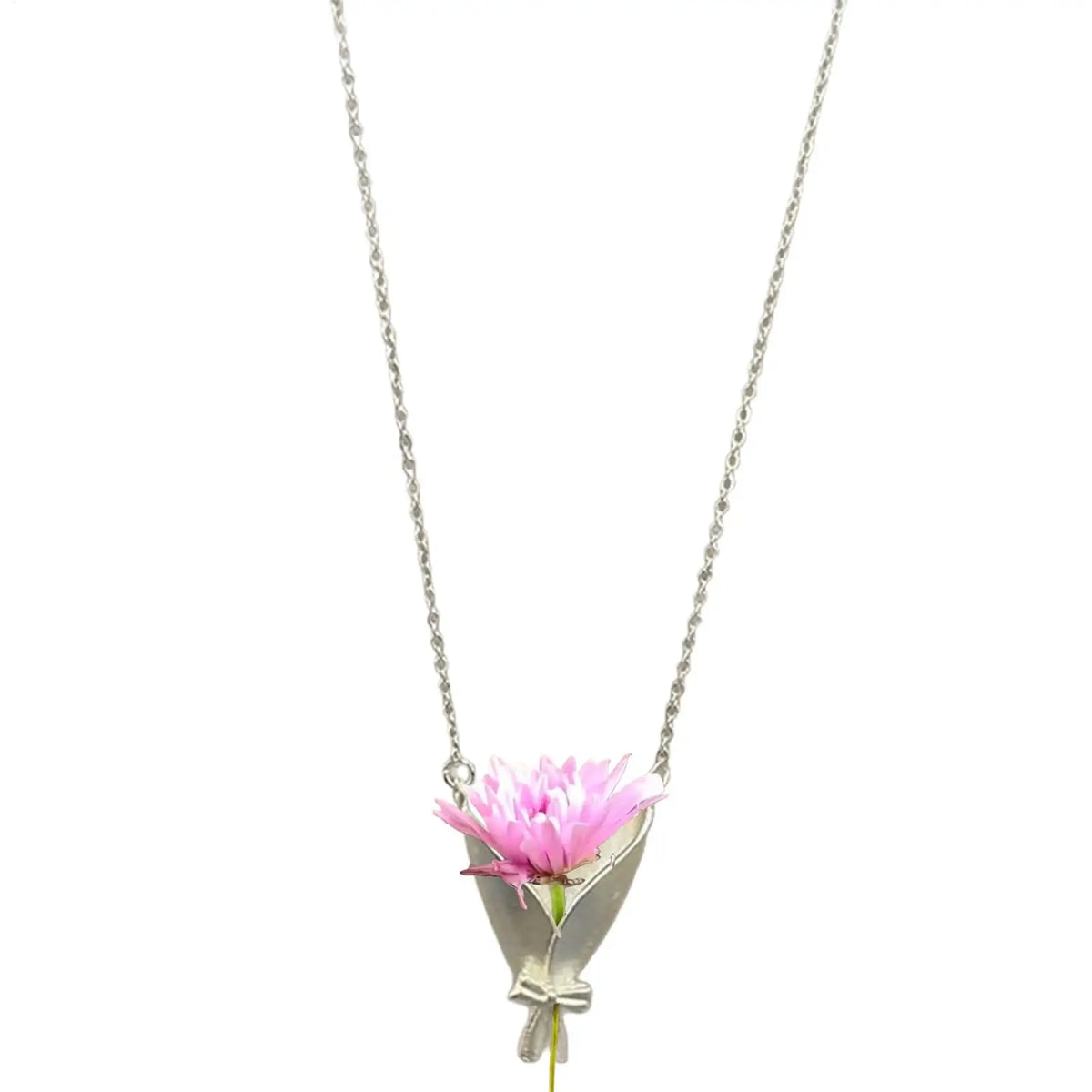Vase Pendant Necklace – Flower Bouquet Chain for Women Pendant Necklace Axl Default Title