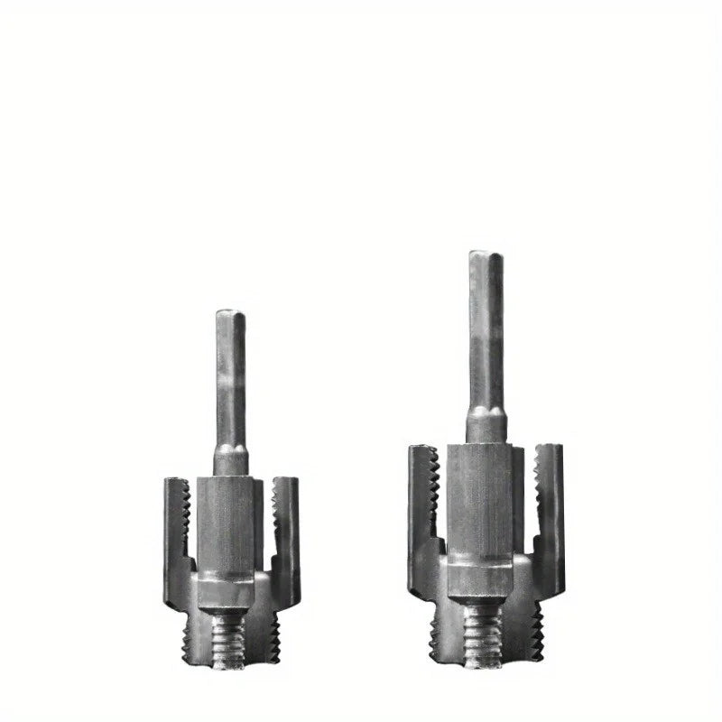 Inner & Outer Pipe Thread Tapper – Electric Drill Hose Tool Pipe Thread Tapper Axl 2 drill bits 2 rod