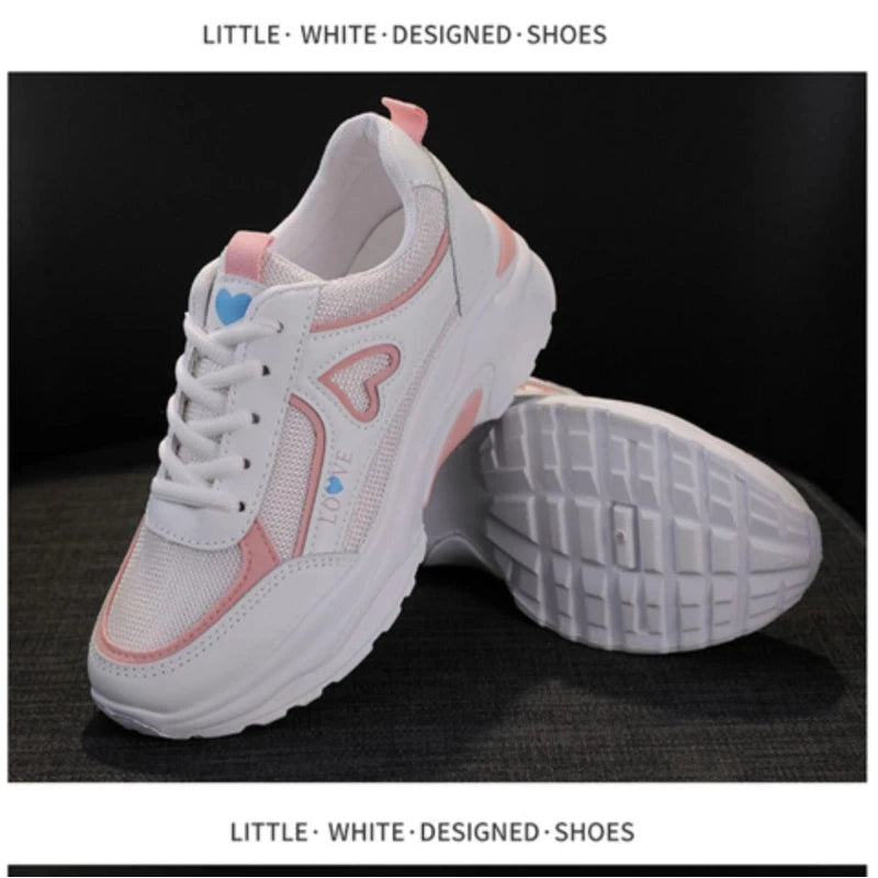 Women's Chunky Sneakers – Breathable Mesh Lightweight Walking Shoes Chunky Sneakers Axl