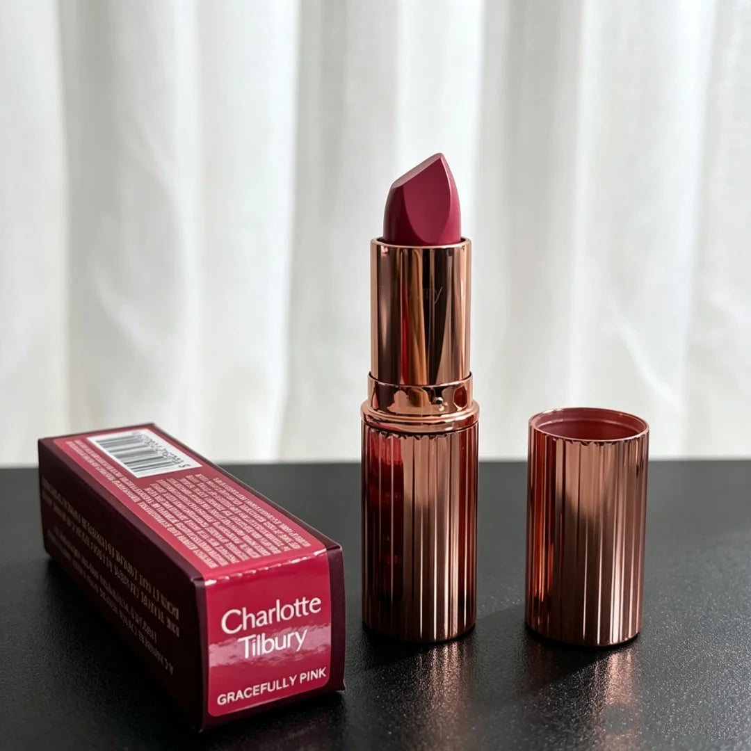 Charlotte Tilbury Makeup Set – Contour, Lip, Glow & Spray Makeup Set Axl Gracefully Pink