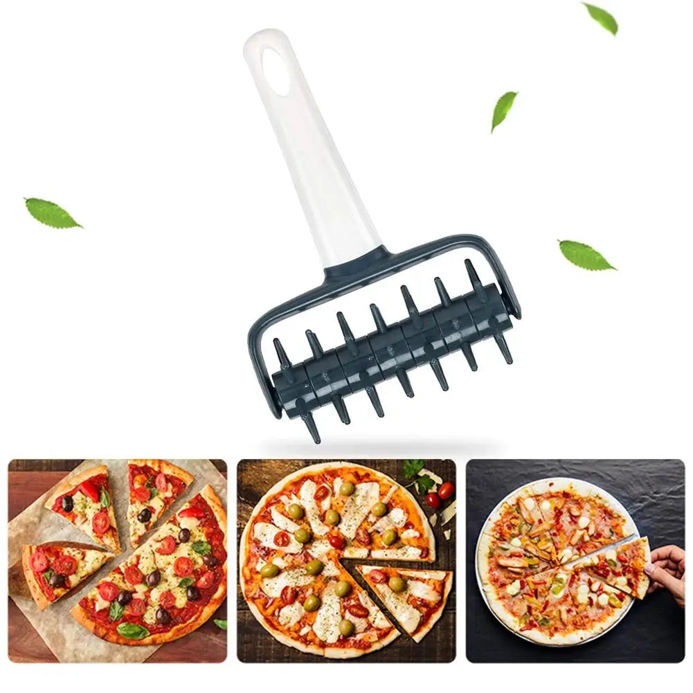 Pizza Dough Roller Pin & Pastry Hole Puncher Baking Tool Pastry Baking Tool Axl