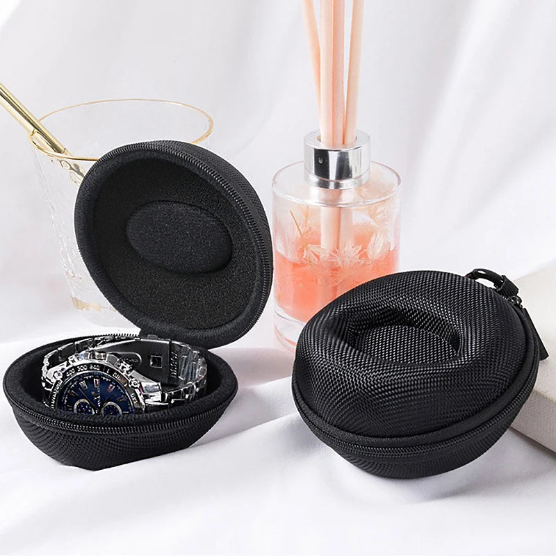 Portable Travel Watch Case – EVA Hard Shell Storage Box Watch Travel Case Axl
