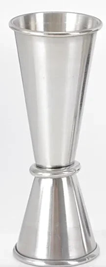 Stainless Steel Jigger Set – 4 Dual-Sided Bartender Measure Cups Bar Jigger Set Axl 30 60ml edge curl