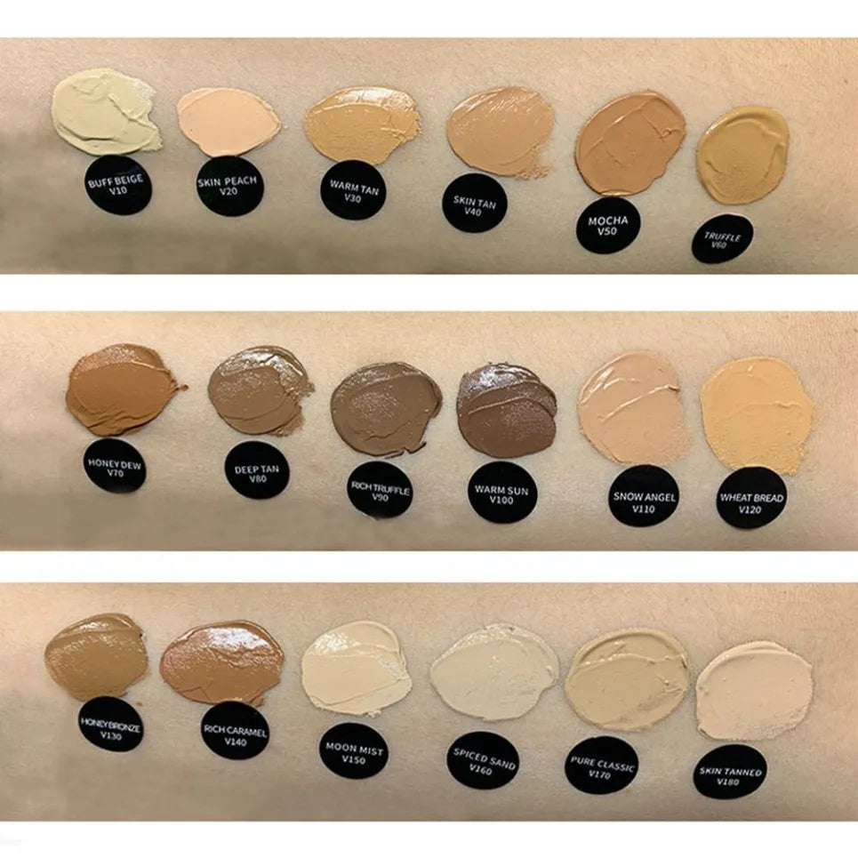 30ml Full Coverage Liquid Foundation – Vegan Private Label Liquid Foundation Axl