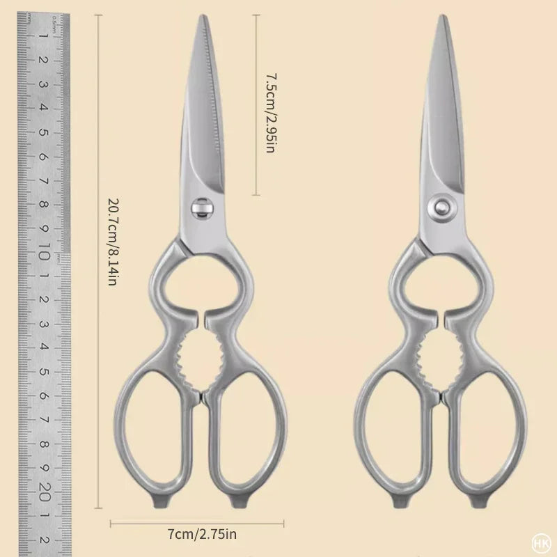PLYS Stainless Steel Kitchen Scissors – Sharp Poultry Shears Kitchen Shears Axl