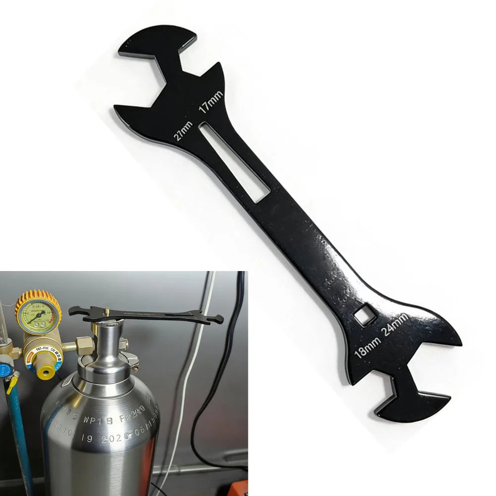 Gas Cylinder Valve Wrench – Oxygen & Argon Welding Spanner Valve Adjustment Wrench Axl