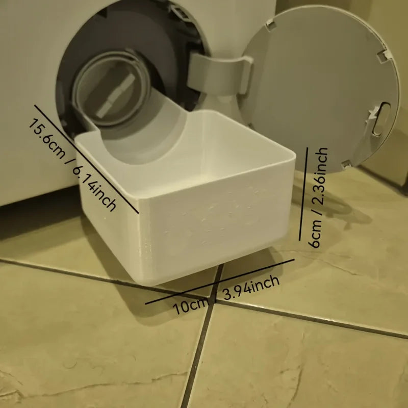 Washing Machine Drain Tray – Overflow Catcher & Storage Shelf Washer Drain Tray Axl