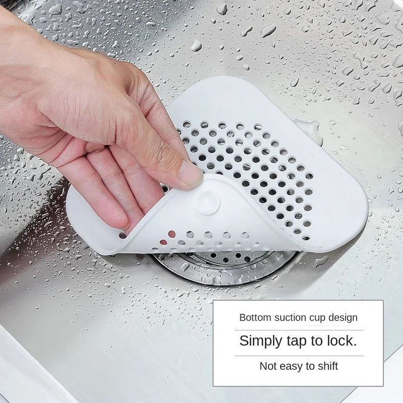 Silicone Shower Drain Hair Catcher & Sink Strainer Drain Hair Catcher Axl