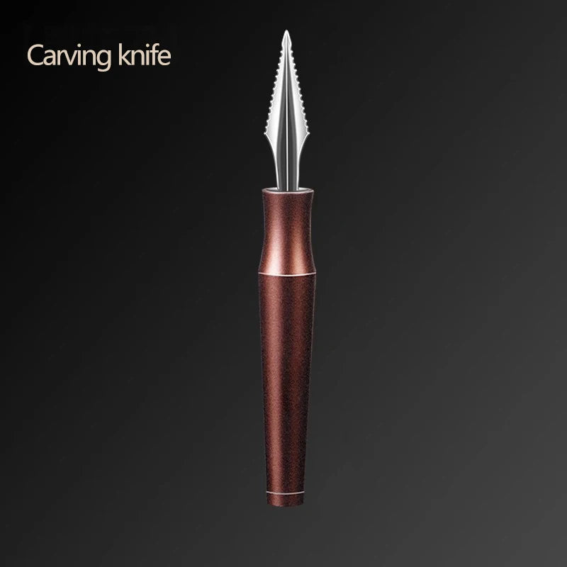 Stainless Steel Melon Baller & Fruit Carving Tool Set Melon Baller & Carving Tool Axl Carving knife