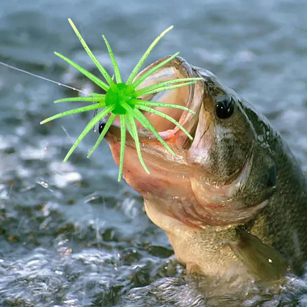 Artificial Sea Urchin Fishing Lures – Soft Silicone Float Bait Soft Fishing Lure Axl