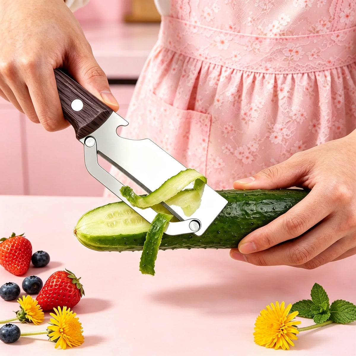 Stainless Steel Vegetable Peeler & Fruit Cutting Knife Set Vegetable Peeler Set Axl