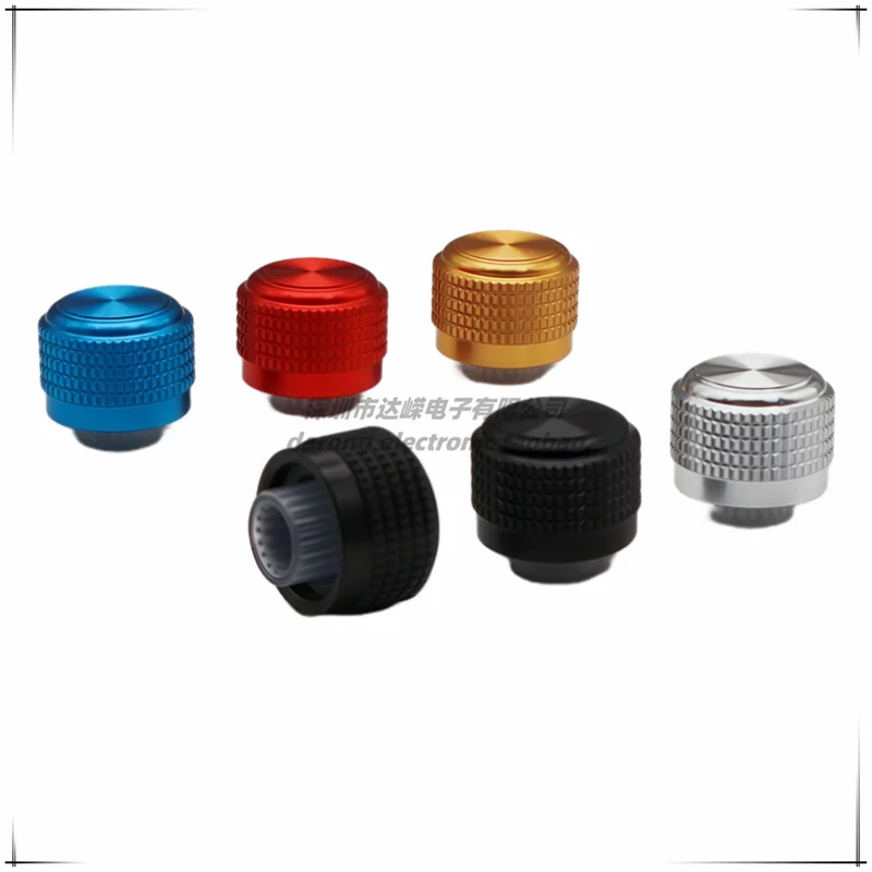Aluminum Alloy D-Shaft Potentiometer Knob – Volume Control Cap Potentiometer Knob Axl