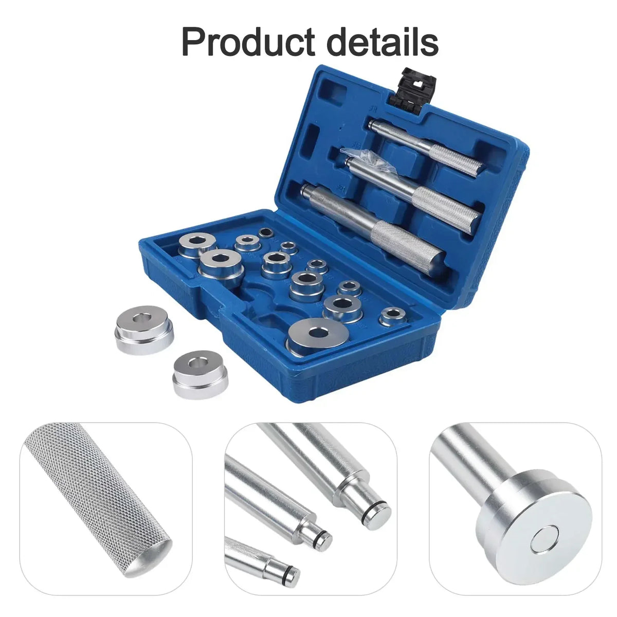 17-Pc Bearing Race & Seal Installer Set | Wheel Bearing Kit Bearing Installer Kit Axl