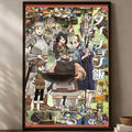 Dungeon Meshi Anime Self-Stick HD Wall Art Poster – Waterproof Anime Wall Poster Axl White13 50X70cmNoframe