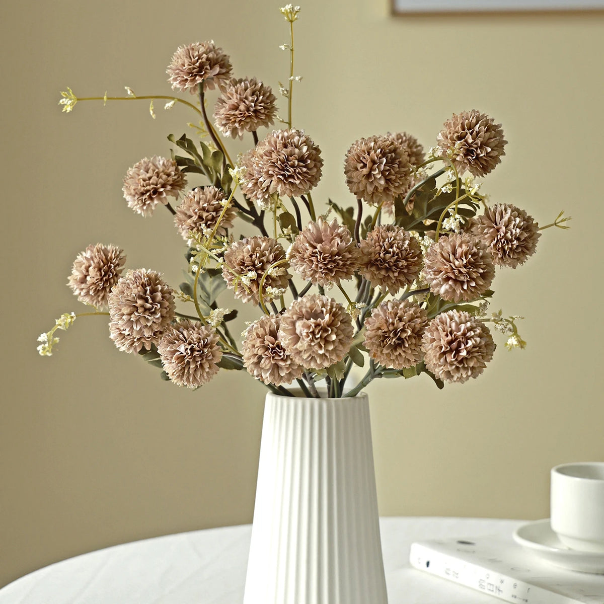 Silk Chrysanthemum Artificial Flowers – Wedding & Home Decor Artificial Silk Flowers Axl