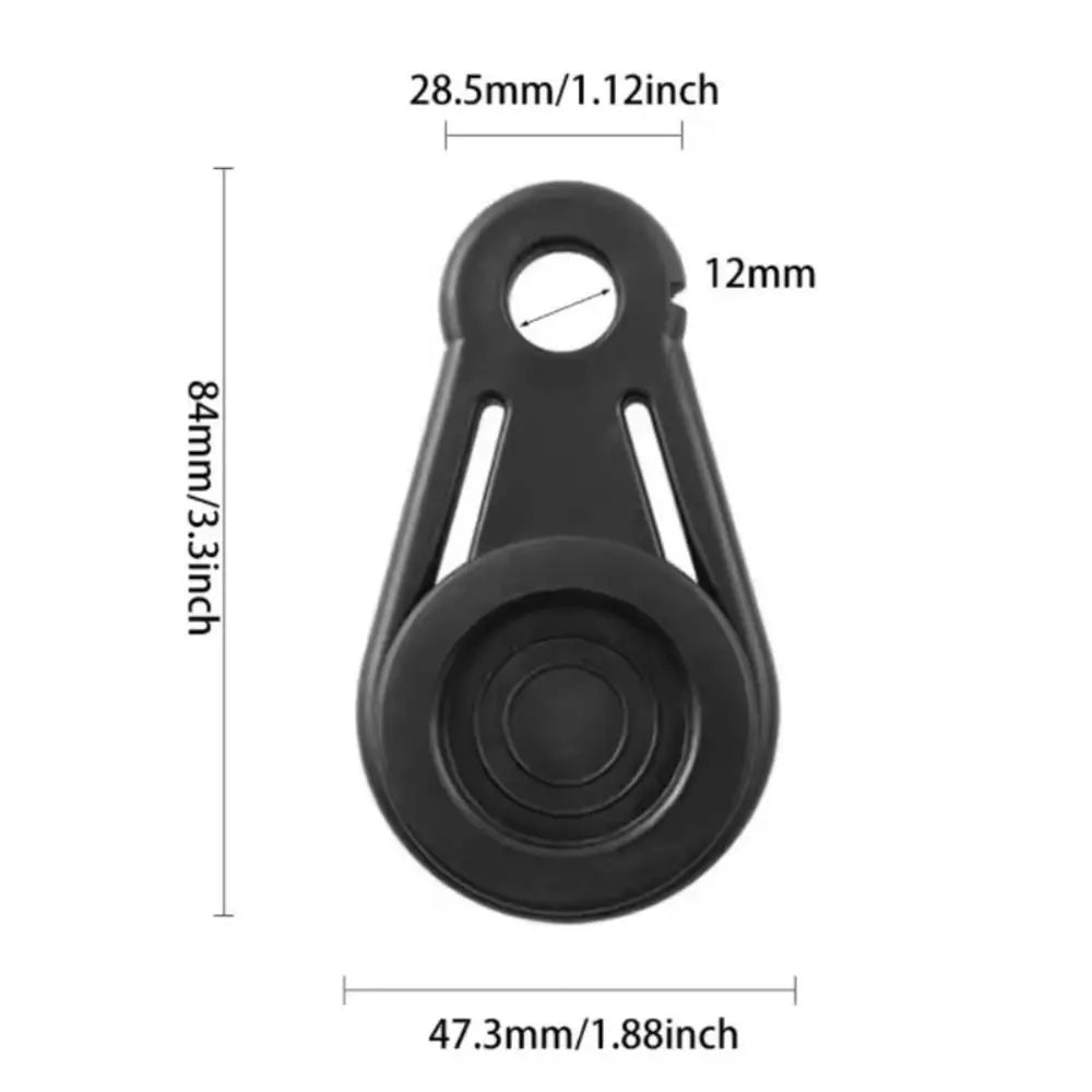 Heavy-Duty Tent Disc Buckles with Locking Rings – 5 or 10 Pk Tent Buckles Axl