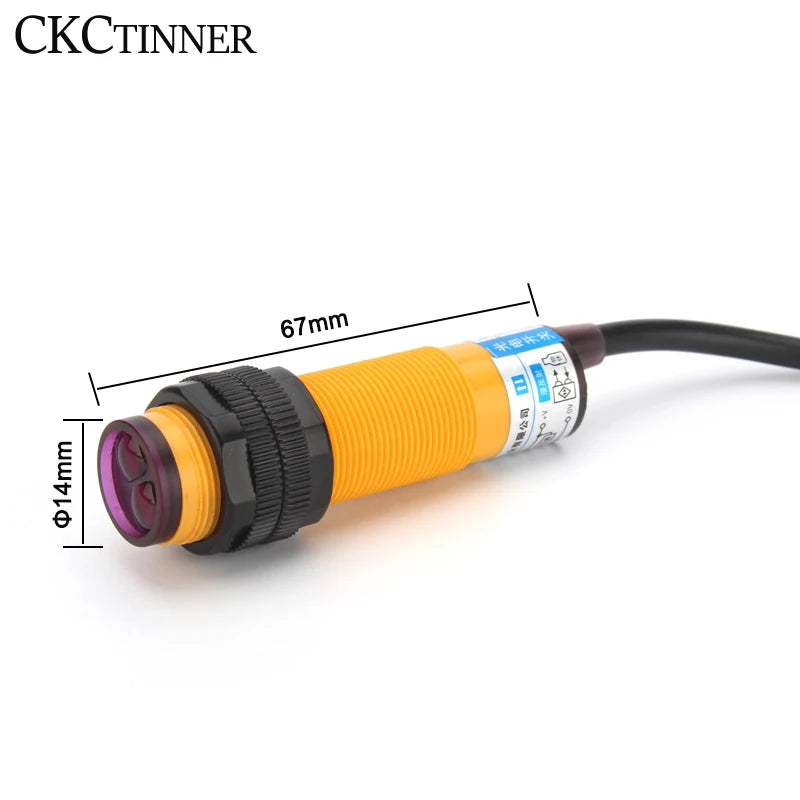 E3F Photoelectric Proximity Sensor Switch NPN PNP 6-36VDC Photoelectric Sensor Switch Axl