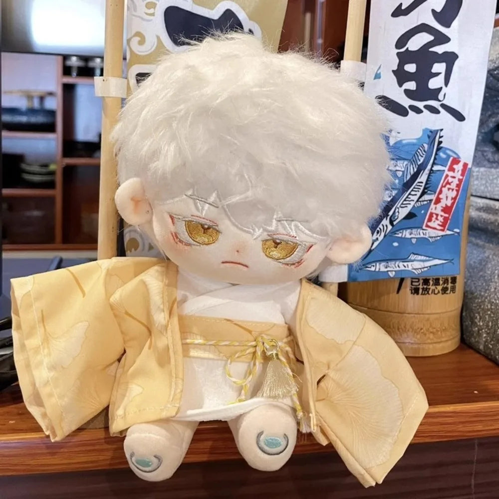 Kawaii 20cm Doll Ancient Style Robe Outfit Costume Set Doll Costume Set Axl Yellow